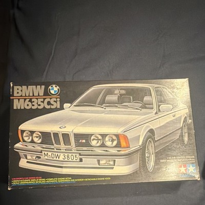 Tamiya BMW M635CSi 1:24 Model Kit Complete Engine Detail Detachable Hood