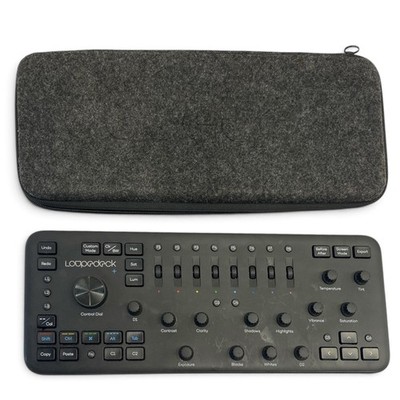 Loupedeck+ Photo Video Editing Console Controller w/ Carrying Case