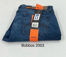 Urban Star Men's Stretch Slim Fit Jeans, Light Blue, Size 42X32