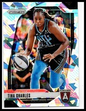 2024 Panini Prizm WNBA #36 Tina Charles Ice Prizm