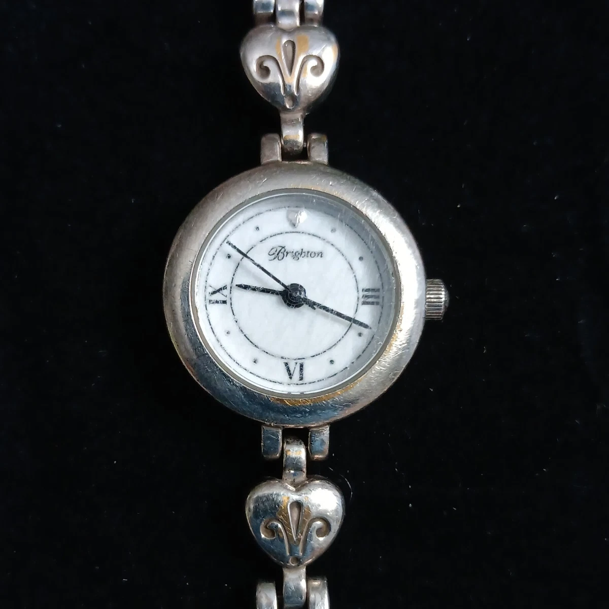 Sterling Silver Brighton Celtic Link Women\'s Bracelet Watch - White Dial Brighton Watch York Women Silver Tone Link Bracelet With  main image 4