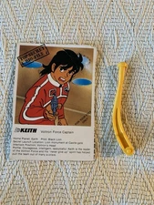 Vintage Voltron WEP Panosh Place Keith Card Black Lion Tail 1984 Original Part