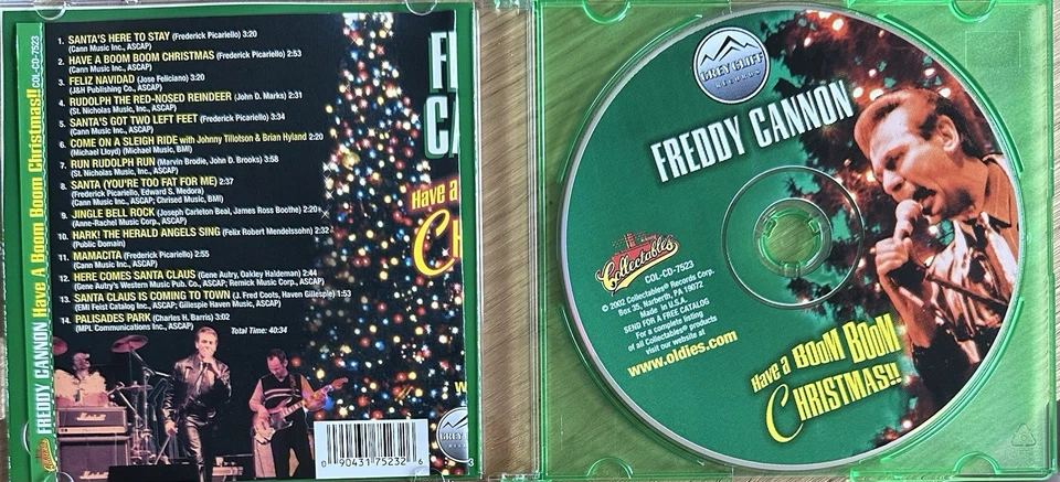 Freddy Cannon - Have A Boom Boom Christmas !! , CD, gebraucht - Bild 2 von 2