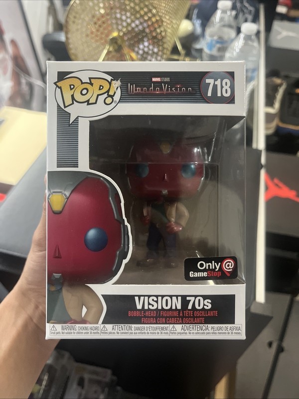 NEW - Funko Pop Wanda Vision, Vision 70s #718 Special Edition