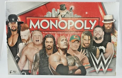 WWE Monopoly Wrestling in Deutsch - Gebraucht - Vollständig - Hasbro Gaming 2016 - Bild 1 von 4