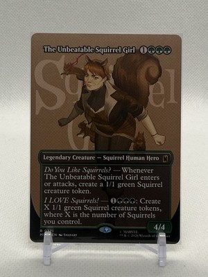 The Unbeatable Squirrel Girl (Borderless) #371 - Marvel Super Heroes (MSH) Rare
