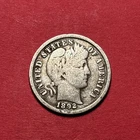 (1) Beautiful Antique 1892-P Barber Dime CHOICE VG-VERY GOOD NICE FILLER