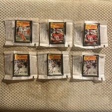 6 1977 Topps Mexican Football Wrappers - Boryla Sipe Bartkowski