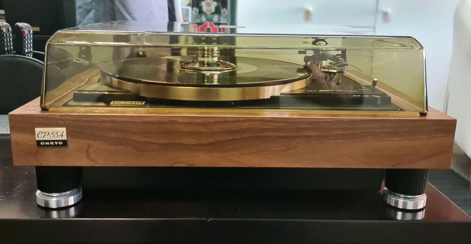 TOCADISCOS ONKYO VINTAGE AÑOS 70/HECHO EN JAPÓN/COMO NUEVO RESTAURADO Foto 3 de 4