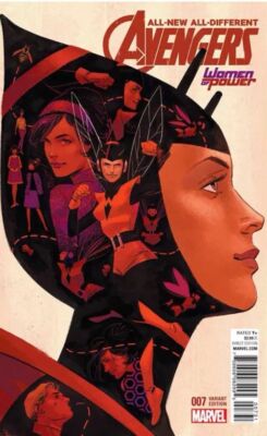 ALL NEW ALL DIFFERENT AVENGERS #7 VARIANT (2015) VF/NM MARVEL