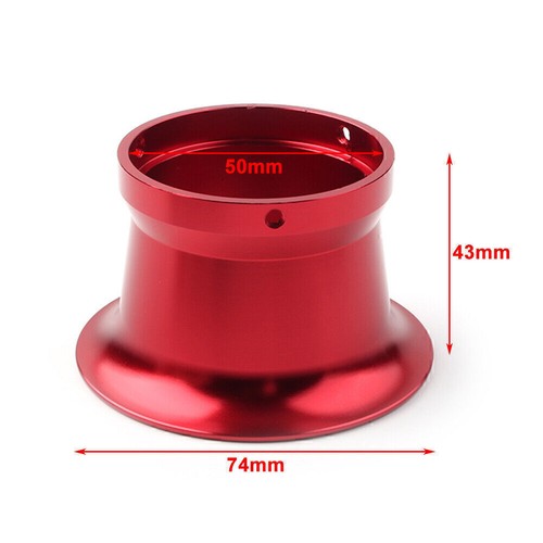 Universal CNC 50mm Carburetor Air Inlet Carb Vent Collar Horn Protector Black - Picture 6 of 6