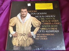 Sealed Classical 4 LP Box Set : Mozart  Don Giovanni  Ghiaurov  Klemperer