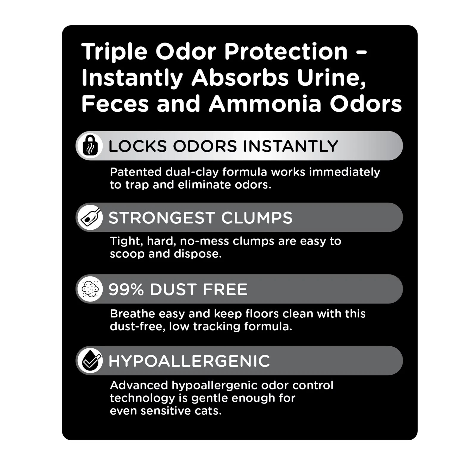 Cat's Pride Max Power Triple Odor Guard Unscented Clumping Cat Litter