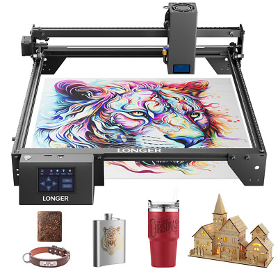 Longer RAY5 130W High Precision Laser Engraving and Cutting,  20W Laser Engraver