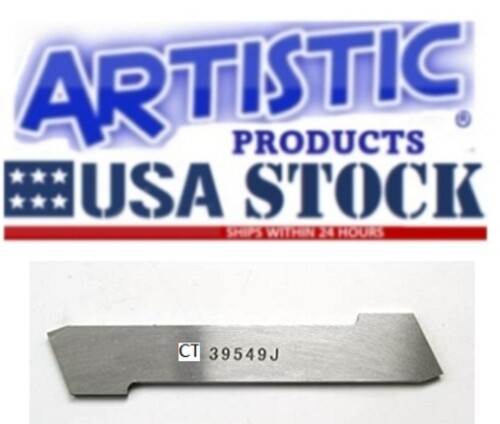 CUCHILLO INFERIOR CT39549J PUNTA DE CARBURO PARA MÁQUINA DE COSER ESPECIAL UNION - Imagen 1 de 1