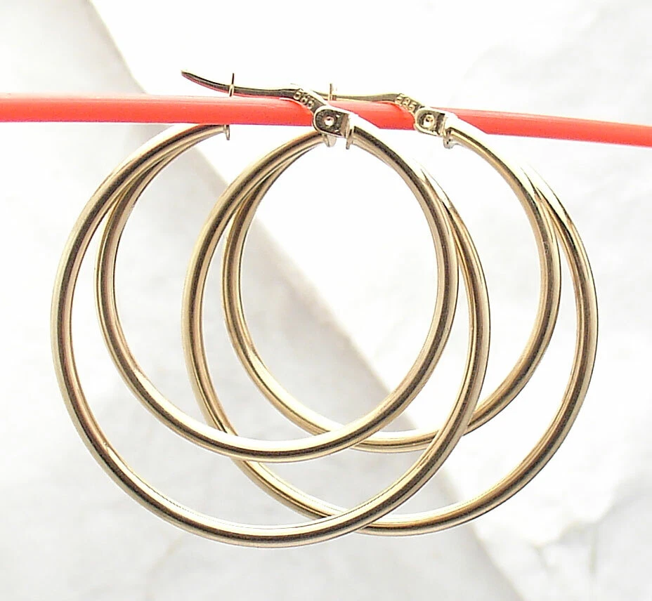 Mixed Metal Hoop Earrings – Robindira Unsworth