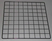  Mini 14 x 14" Black Wire Grid Storage Cube Closet Garage Organizer Panel 2 pcs