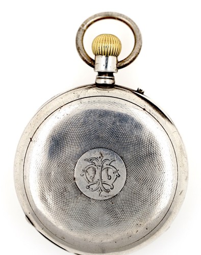 VACHERON CONSTANTIN LUND & BLOCKLEY BOMBAY SILVER POCKET WATCH R106 - Picture 5 of 5