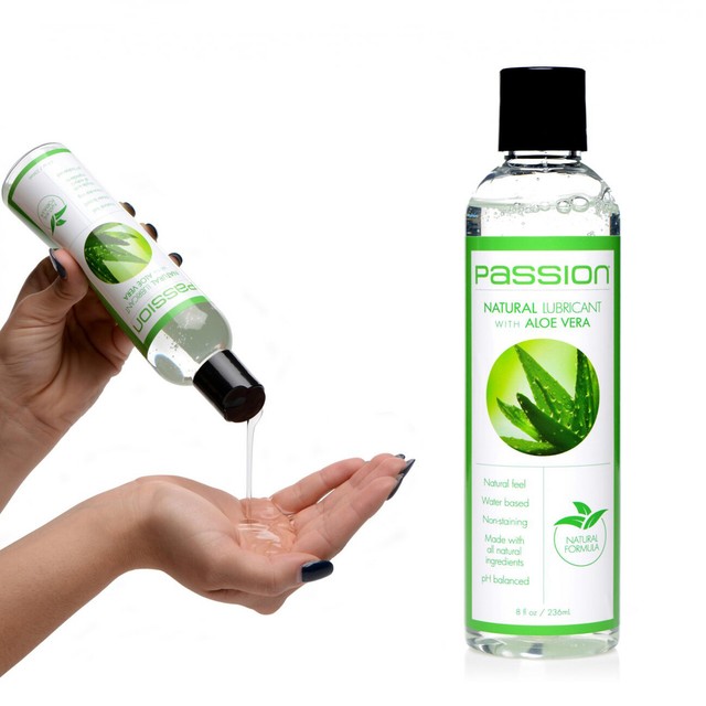 Natural Lubricant With Aloe Vera 8oz Lube Cream Passion Soothing Low Nr