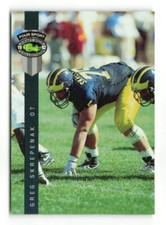 1992 CLASSIC FOUR SPORT GREG SKREPENAK #89 LOS ANGELES RAIDERS