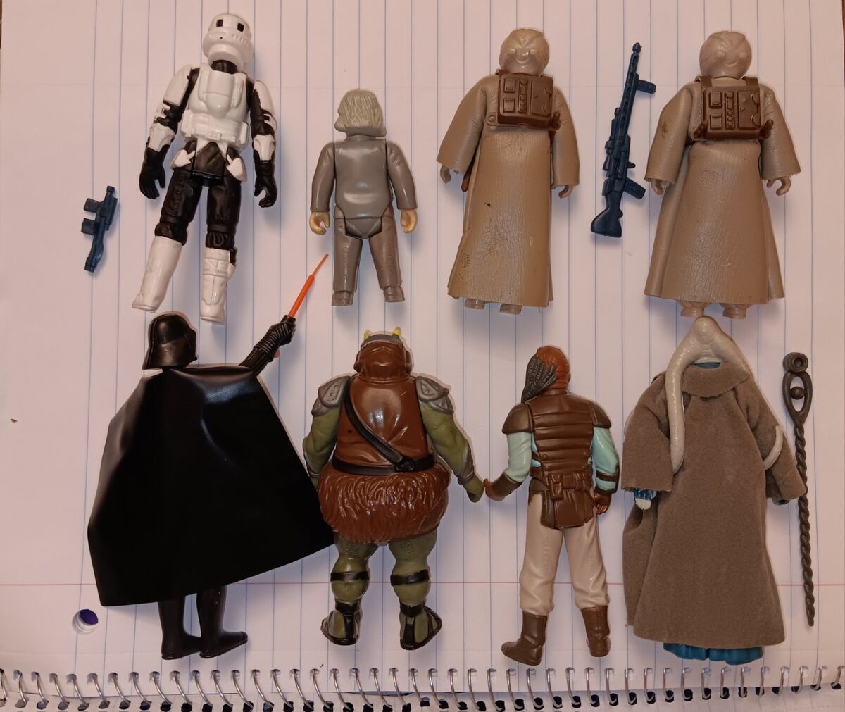 Vintage Kenner Star Wars 1977-1983 Figure Lot Of 20 ORIGINAL Vintage Kenner Star Wars 1977-1983 Figure Lot Of 20 ORIGINAL