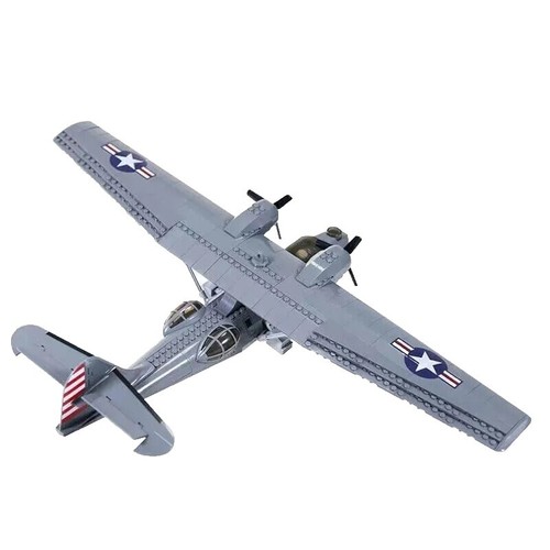 OXFORD Military Series P-38 Lightning Block OM33019 913 Pcs NIB