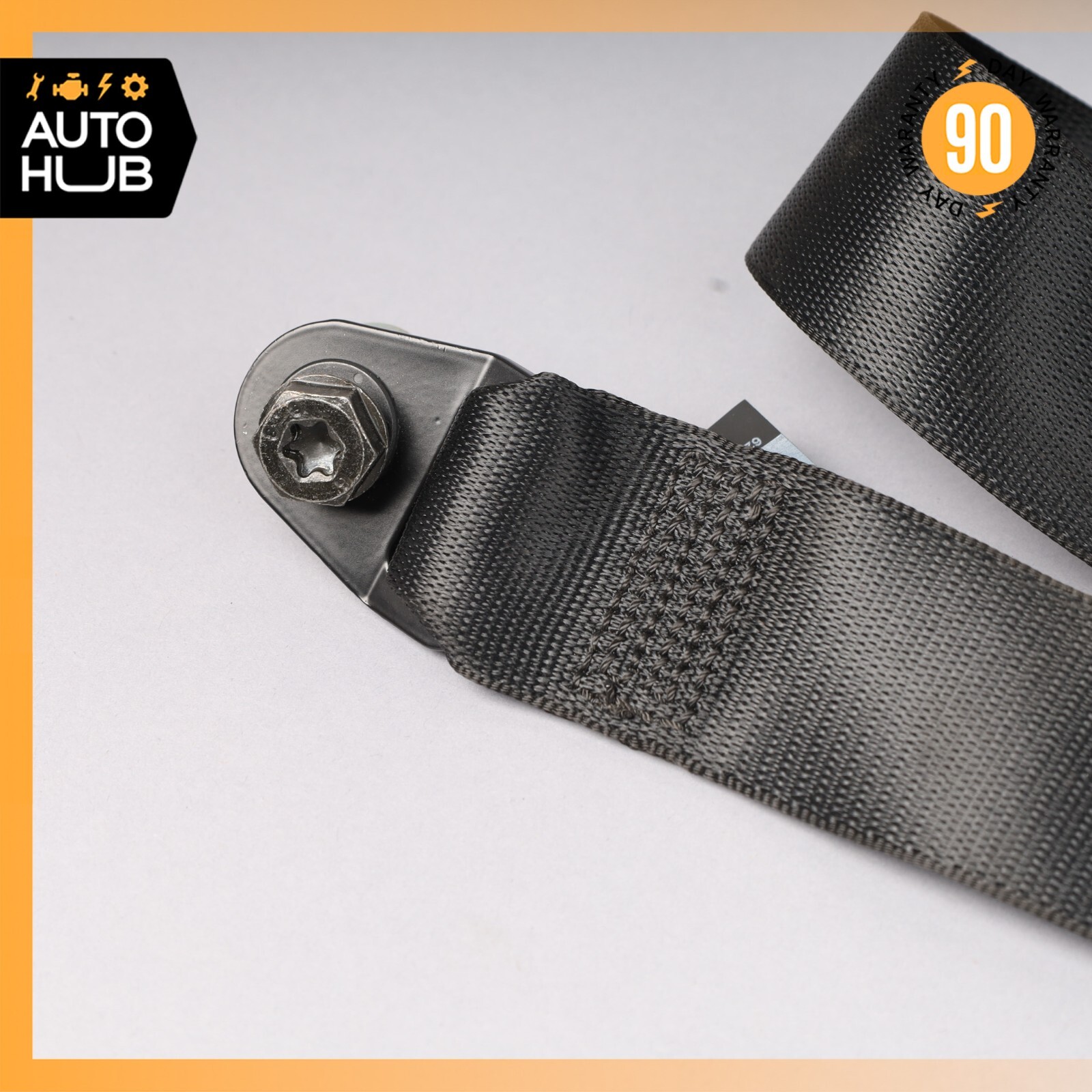 14-22 Maserati Ghibli M157 Rear Left or Right Side Seat Belt Black OEM
