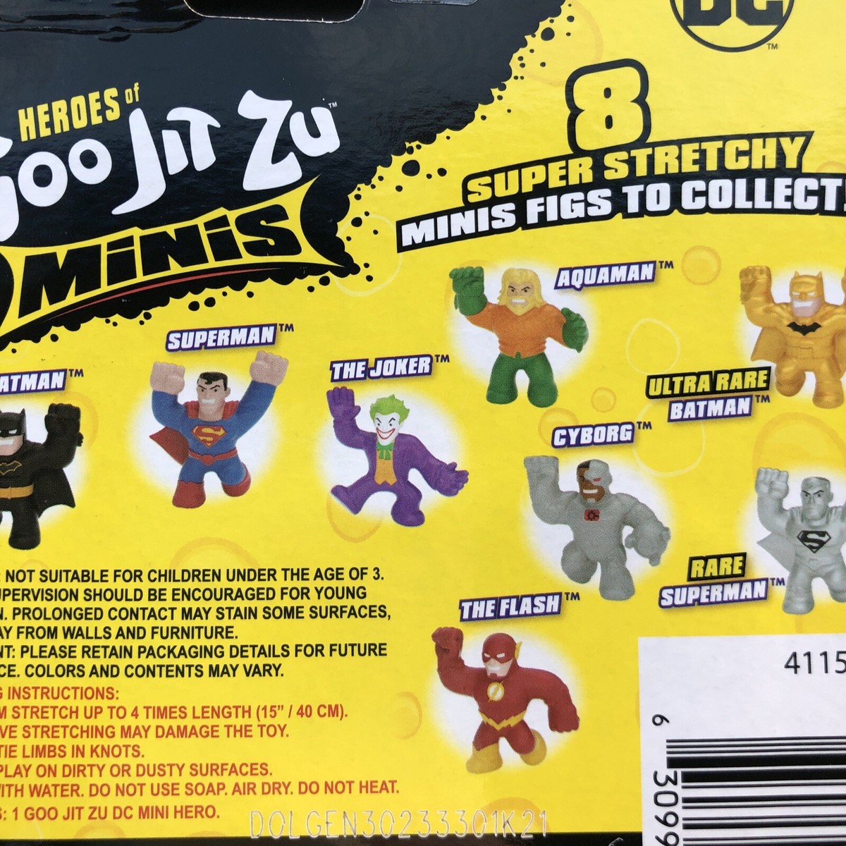 Goo-Jit-Zu Cyborg Silver Heores Mini Figures New 630996411551| eBay