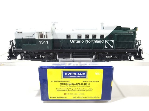 Overland OMI ONR RS-3 Ontario Northland Railway #1311 HO latón #AA-1294-1 DCC | Zustand: New: Other (See Details)