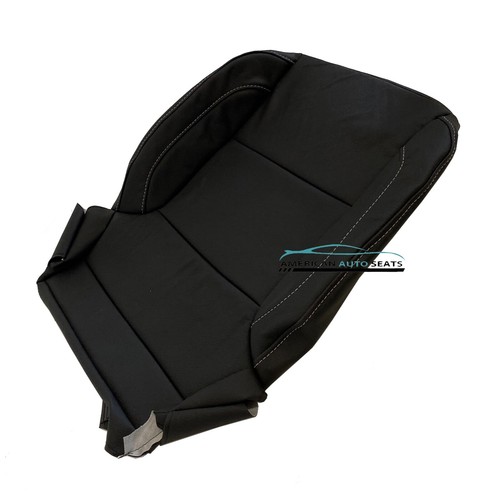 2015-2019 For Chevy Suburban,Tahoe LT, LS Driver Bottom Leather Seat Cover Black - Picture 5 of 7