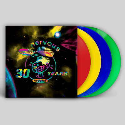 Various Nervous Records 30 Years Part 2 4x12'' Colored Vinyl Gatefold 2021 Nervou