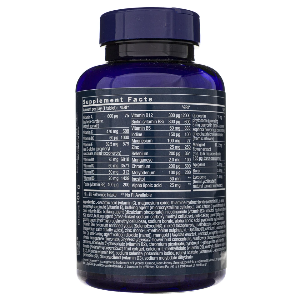 Life Extension One-Per-Day Tablets (Multivitamin), 60 comprimés - Photo 3/4