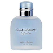Light Blue eau Intense by Dolce & Gabbana 3.3 oz EDP Cologne for Men Tester