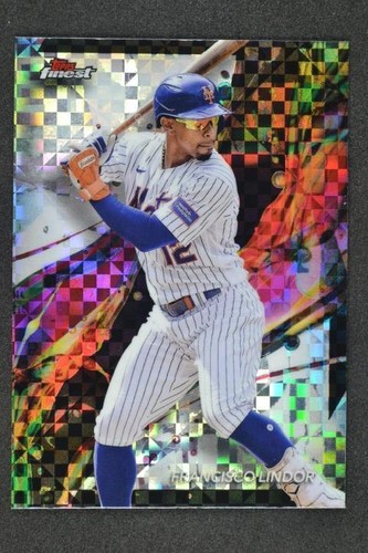 2024 Topps Finest #9 Francisco Lindor | Baseball Card