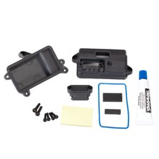 NEW Traxxas Receiver Box Sealed/Foam Pad/2.5x8mm CS 4 Ruster 4x4 FREE US SHIP