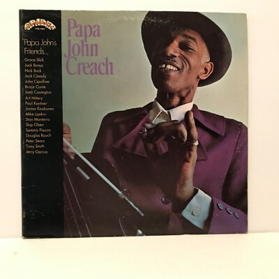 Papa John Creach Vinyl LP Papa John's Friends 1971 NM/VG+
