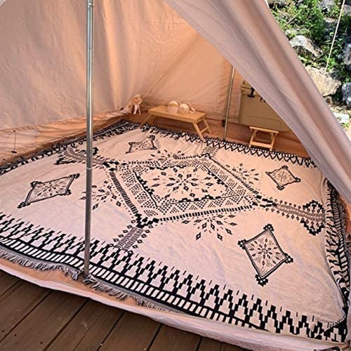 Large -XXXL Purple Red Reversible Ethnic Indian Cotton Throw Blanket Picnic Rug - Picture 9 of 22