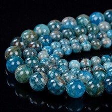 Natural Apatite Gemstone Grd AA Round 5MM 6MM 7MM 8MM 9MM 10MM Loose Beads D22 