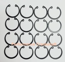 16 NEW US piston wrist pin retainers locks Chevy SBC .927 clips like TruArc snap