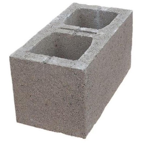 Hollow Dense Concrete Block 9" 7.3N 440 x 215 x 215mm Versatile Durable