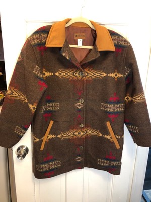 pendleton indian blanket coat