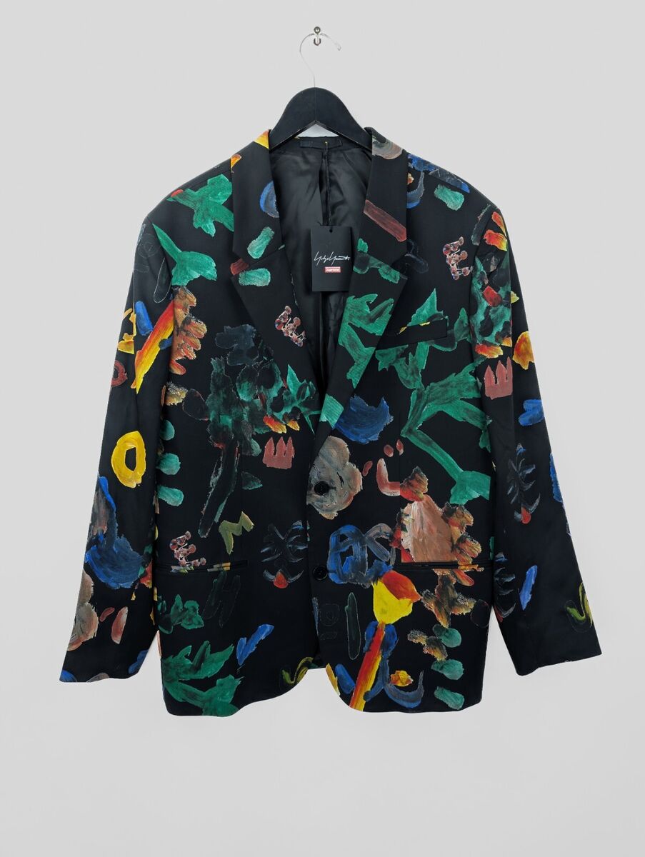 FW22 SUPREME x YOHJI YAMAMOTO Men's Sz US L Graphic Suit FW22 SUPREME x YOHJI YAMAMOTO Men's Sz US L Graphic Suit