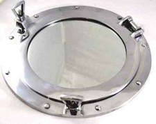 Porthole Mirror Round Aluminum Porthole 8inch Marine Ship Wall Hanging Porthole