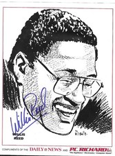 Willis Reed Autographed 8