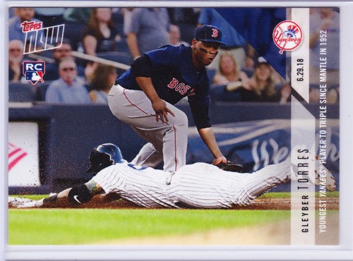 2018 Topps Now 381 Gleyber Torres