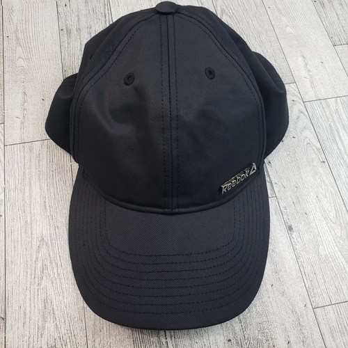Gorra con insignia negra Reebok Sports Essentials para hombre logotipo de metal OSFM - Imagen 6 de 10
