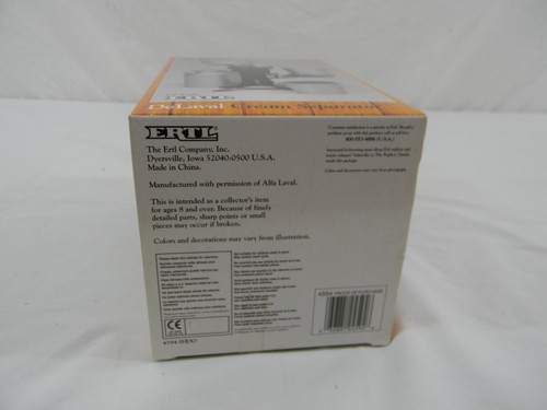 Ertl 1/7 Scale Diecast DeLaval Model 12 Cream Separator Farm Toy #4594 NIB - Picture 9 of 9