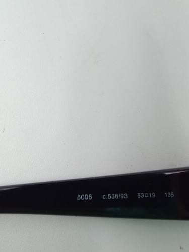 Chanel Sunglasses 5006 Vintage Retro c.536/93 53mm Made in Italy - AUTNENTIC - Picture 9 of 13
