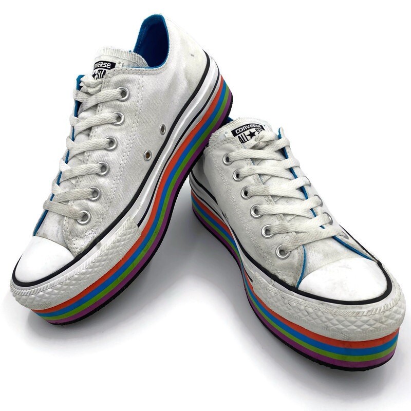 converse women's platform shoes
