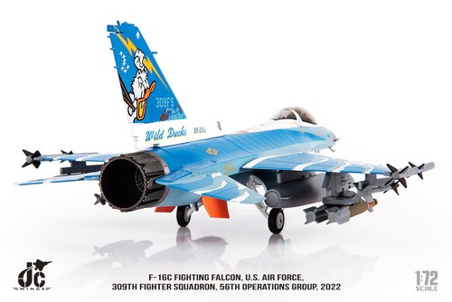 1:72 JC Wings Lockheed F-16C Fighting Falcon USAF Luke AFB Fighter Diecast Model - Picture 3 of 17